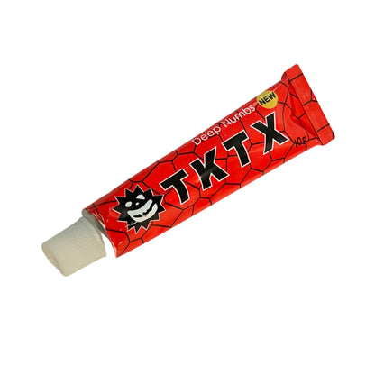 red tktx cream tube