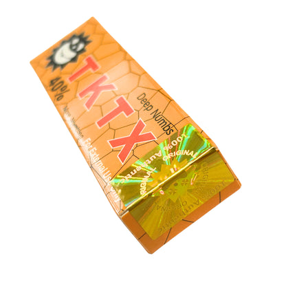 yellow tktx cream sticker